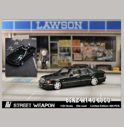 Street Weapon - Mercedes-Benz S600 (W140) - Black