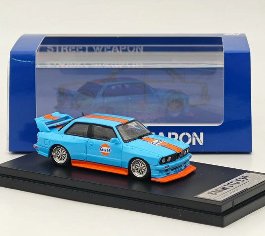 Street Weapon - BMW LTO M3 (E30) 'Gulf' (Blue/Orange)