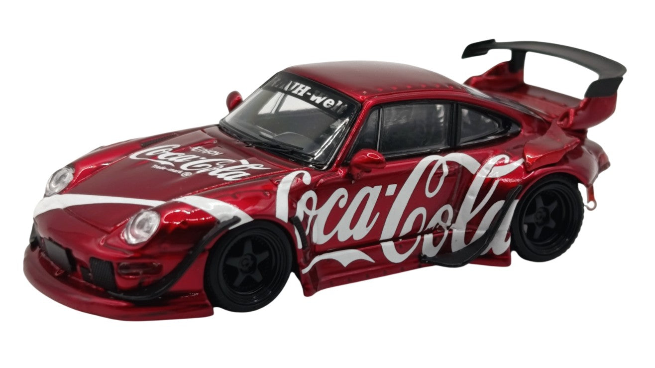 Street Warrior - Porsche RWB 993 'Coca-Cola' (Low Tail) - Red