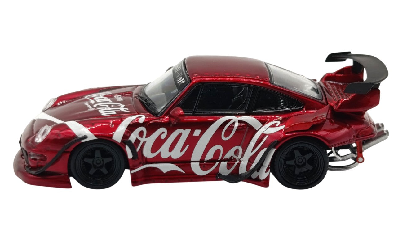 Street Warrior - Porsche RWB 993 'Coca-Cola' (Low Tail) - Red