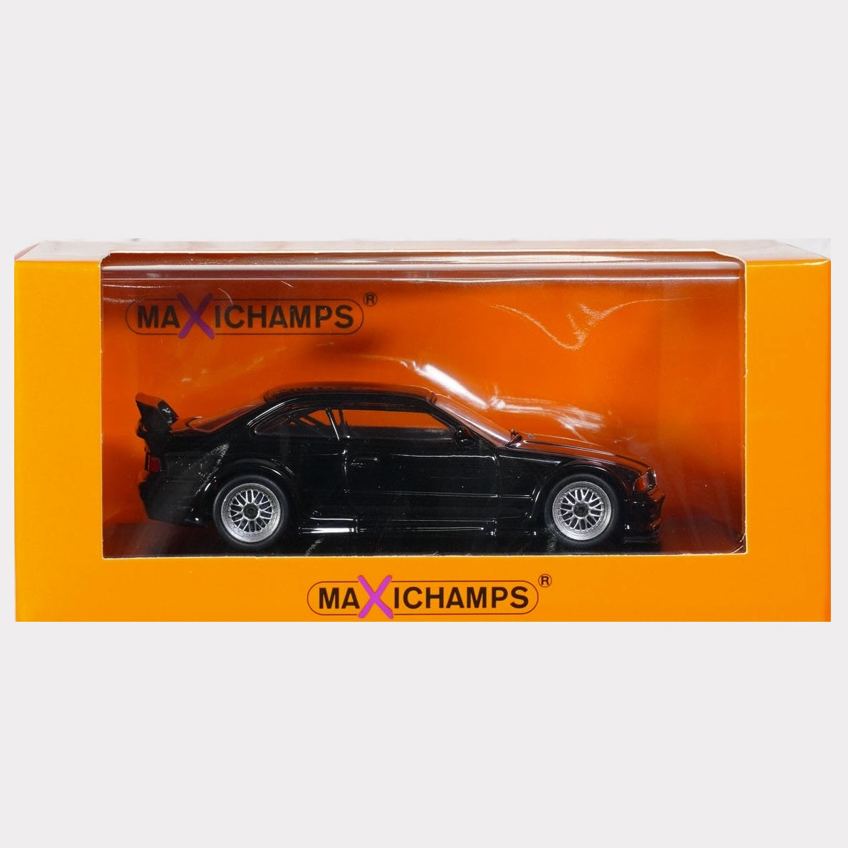 Maxichamps - 1993 BMW M3 (E36) GTR Black - 1:43 Scale