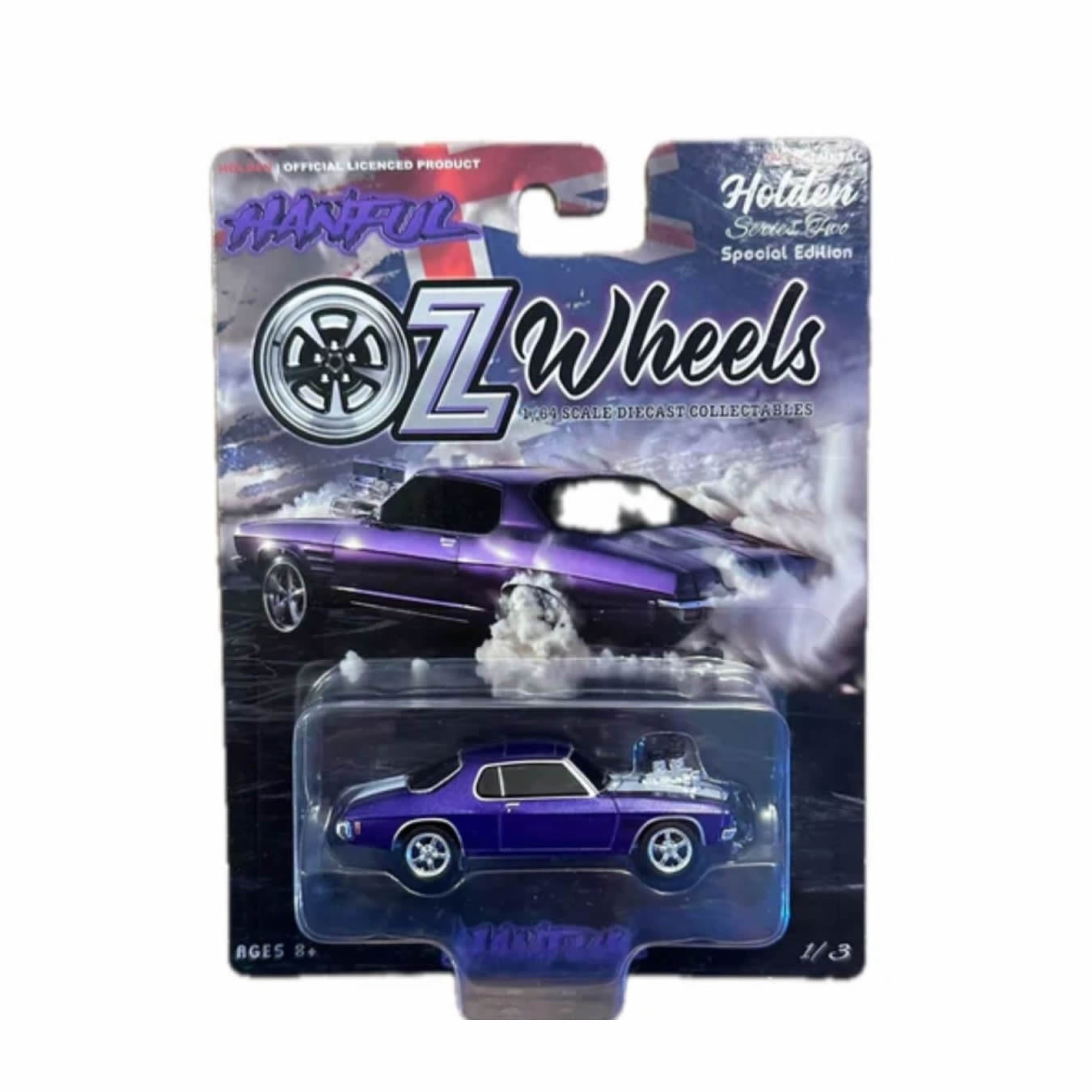 Oz Wheels - Holden Monaro 'Hanful' - Purple - 1:64 Scale