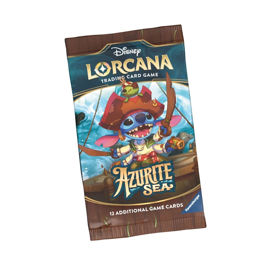 Disney Lorcana TCG - Azurite Sea Booster: S6 (Single Pack)