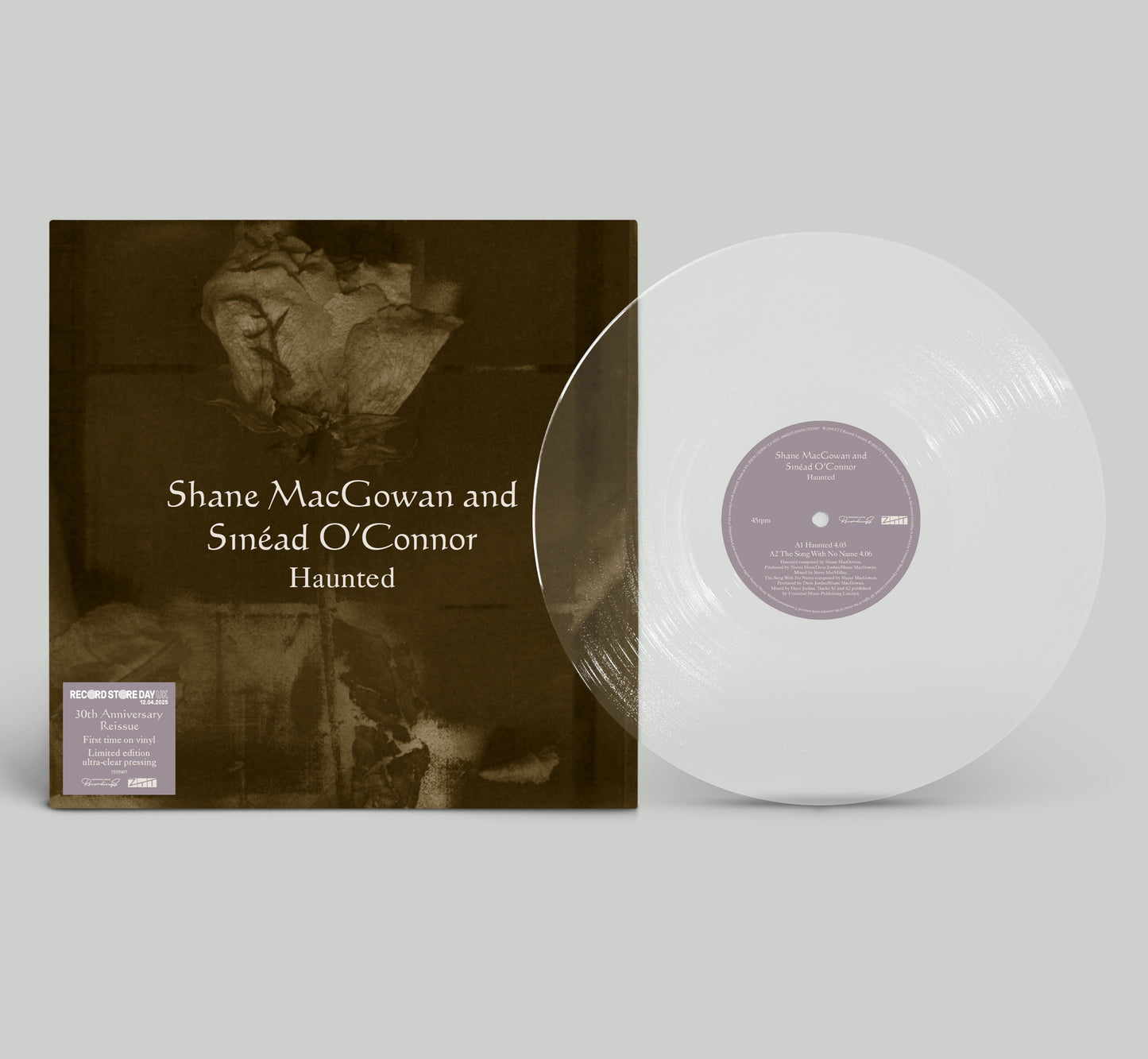 NEW - Sinead O'Connor, Haunted (Clear) LP - RSD205