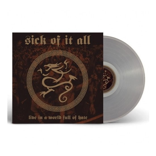 NEW - Sick Of It All, Live In a World of Hate (Clear) LP