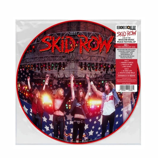 NEW - Skid Row, Live at the Moscow Music Peace Festival (Picture Disc) - RSD2026