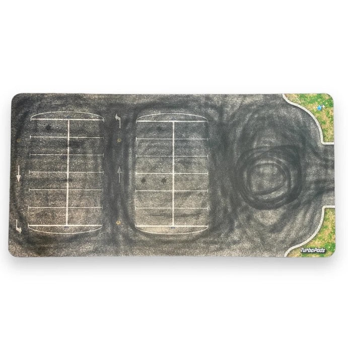 Diecast Diorama Mat - Slide Park - 1:64 Scale