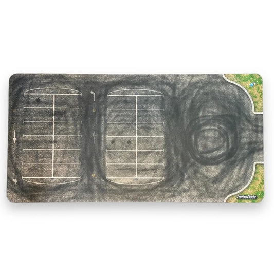 Diecast Diorama Mat - Slide Park - 1:64 Scale