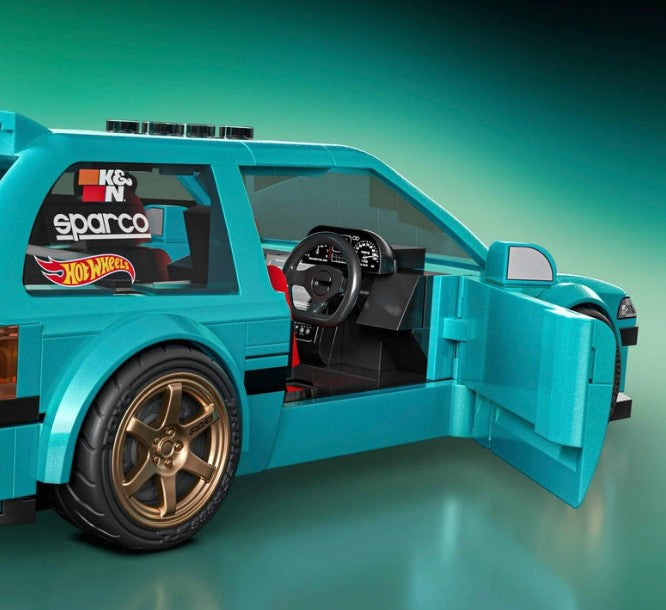 Mattel - Hot Wheels Speed Series - Custom '90 Honda Civic EF - 248 Pieces