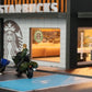 Starbucks Coffee Shop Diorama Set - 1:64 Scale