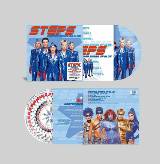NEW - Steps, Deeper Shade of Blue: The Remixes (Picture Disc) - RSD2024