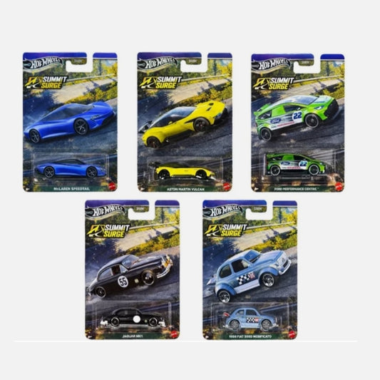 Hot Wheels Silver Series - Summit Surge - Set of 5
