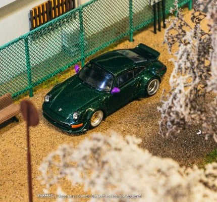 Tarmac Works - Porsche RWB 964 (Dark Green) - 1:64 Scale