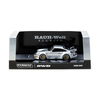 Tarmac Works - Porsche RWB 964 (Silver) - 1:64 Scale