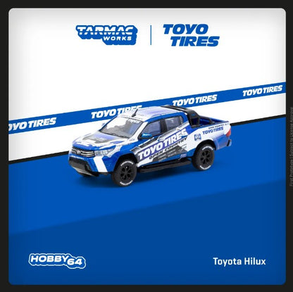 Tarmac Works - Toyota Hilux 'Toyo Tires' - 1:64 Scale