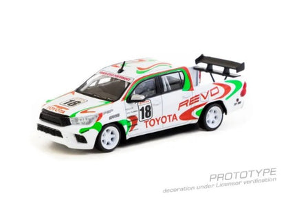 Tarmac Works - Toyota Hilux #18 'Revo' - 1:64 Scale