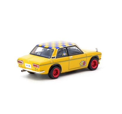 Tarmac Works - Datsun 510 'OG' (Yellow) - 1:64 Scale
