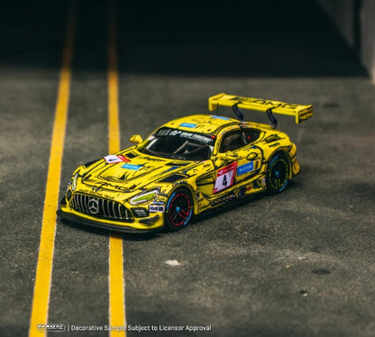 Tarmac Works - Mercedes-AMG GT3 Nürburgring 24h 2023 P. Ellis / R. Marciello / E. Mortara / L. Stolz #4 - 1:64 Scale
