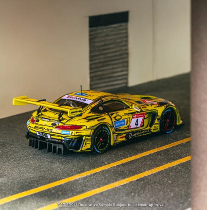 Tarmac Works - Mercedes-AMG GT3 Nürburgring 24h 2023 P. Ellis / R. Marciello / E. Mortara / L. Stolz #4 - 1:64 Scale