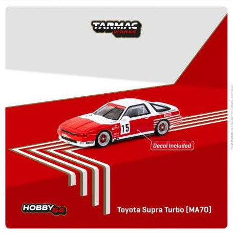 Tarmac Works - Toyota 1987 Supra Turbo MA70 #15 Micangeli/Calderari ETCC - 1:64 Scale