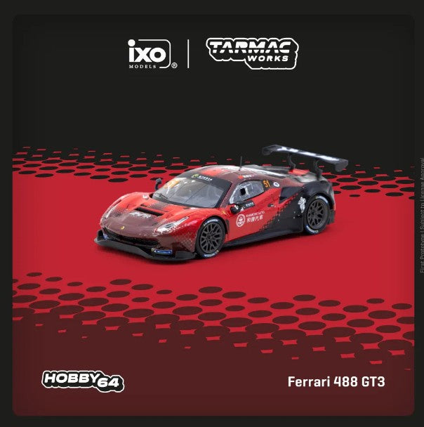 Tarmac Works - Ferrari 488 GT3 Macau GP Cup 2022 Harmony Racing Chen Weian
