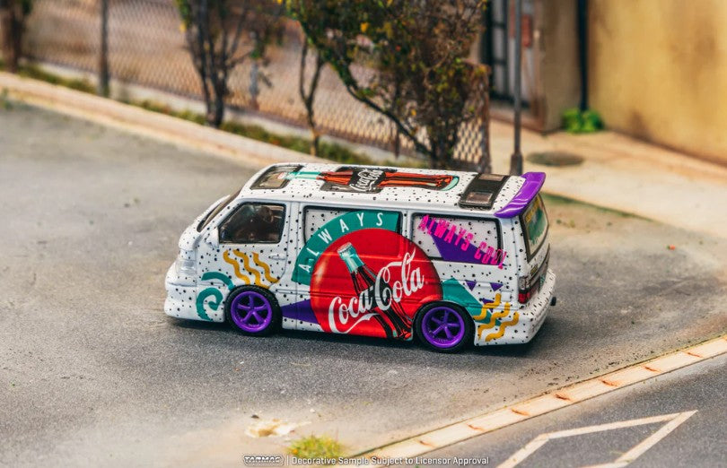 Tarmac Works - Toyota Hiace Wagon Custom 'Coca Cola' Delivery Van