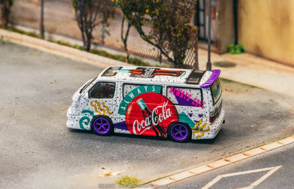 Tarmac Works - Toyota Hiace Wagon Custom 'Coca Cola' Delivery Van