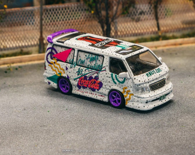 Tarmac Works - Toyota Hiace Wagon Custom 'Coca Cola' Delivery Van