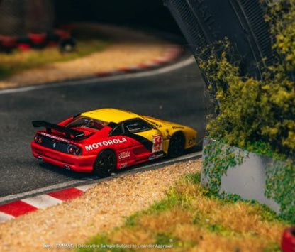Tarmac Works - Ferrari F355 Challenge World Challenge Series 2000 Matt Drendel #54 - 1:64 Scale