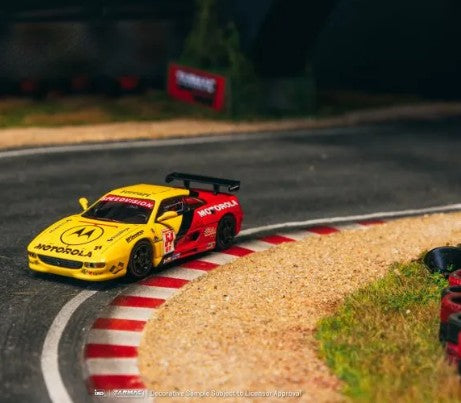 Tarmac Works - Ferrari F355 Challenge World Challenge Series 2000 Matt Drendel #54 - 1:64 Scale