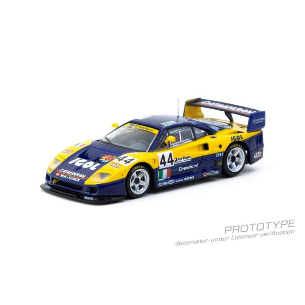Tarmac Works - Ferrari F40 GTE - 1996 24hr Le Mans #44 - 1:64 Scale
