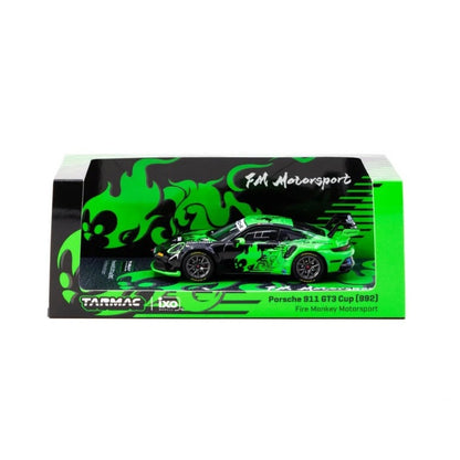 Tarmac Works - Porsche 911 (992) GT3 Cup 'Fire Monkey Motorsport' - 1:64 Scale