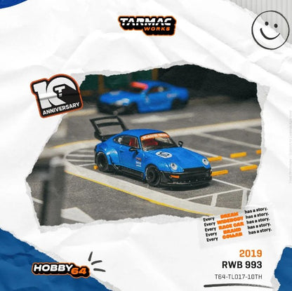 Tarmac Works - 2019 Porsche RWB 993 '10th Anniversary'
