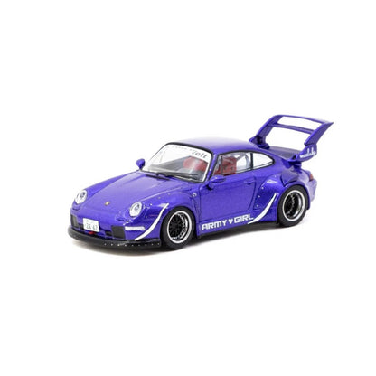 Tarmac Works - Porsche RWB 993 'Army Girl' - 1:64 Scale