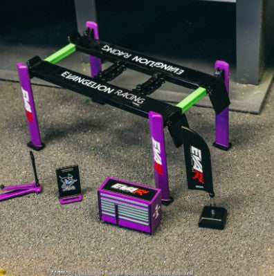 Tarmac Works - Garage Tools Set 'EVA Racing' - 1:64 Scale