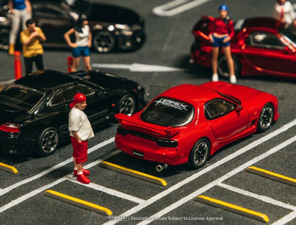 Tarmac Works - Mazda RX-7 (FD3S) Mazdaspeed A-Spec Esder (Red) - 1:64 Scale