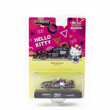 Tarmac Works - Vertex Nissan Silvia (S14) 'Hello Kitty' - 1:64 Scale