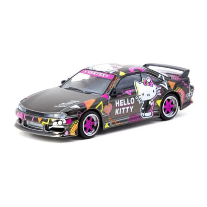 Tarmac Works - Vertex Nissan Silvia (S14) 'Hello Kitty' - 1:64 Scale