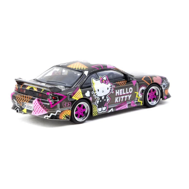 Tarmac Works - Vertex Nissan Silvia (S14) 'Hello Kitty' - 1:64 Scale