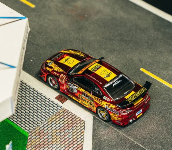 Tarmac Works - Nissan Hiper Silvia (RS-2) 'HKS' - Red Chrome