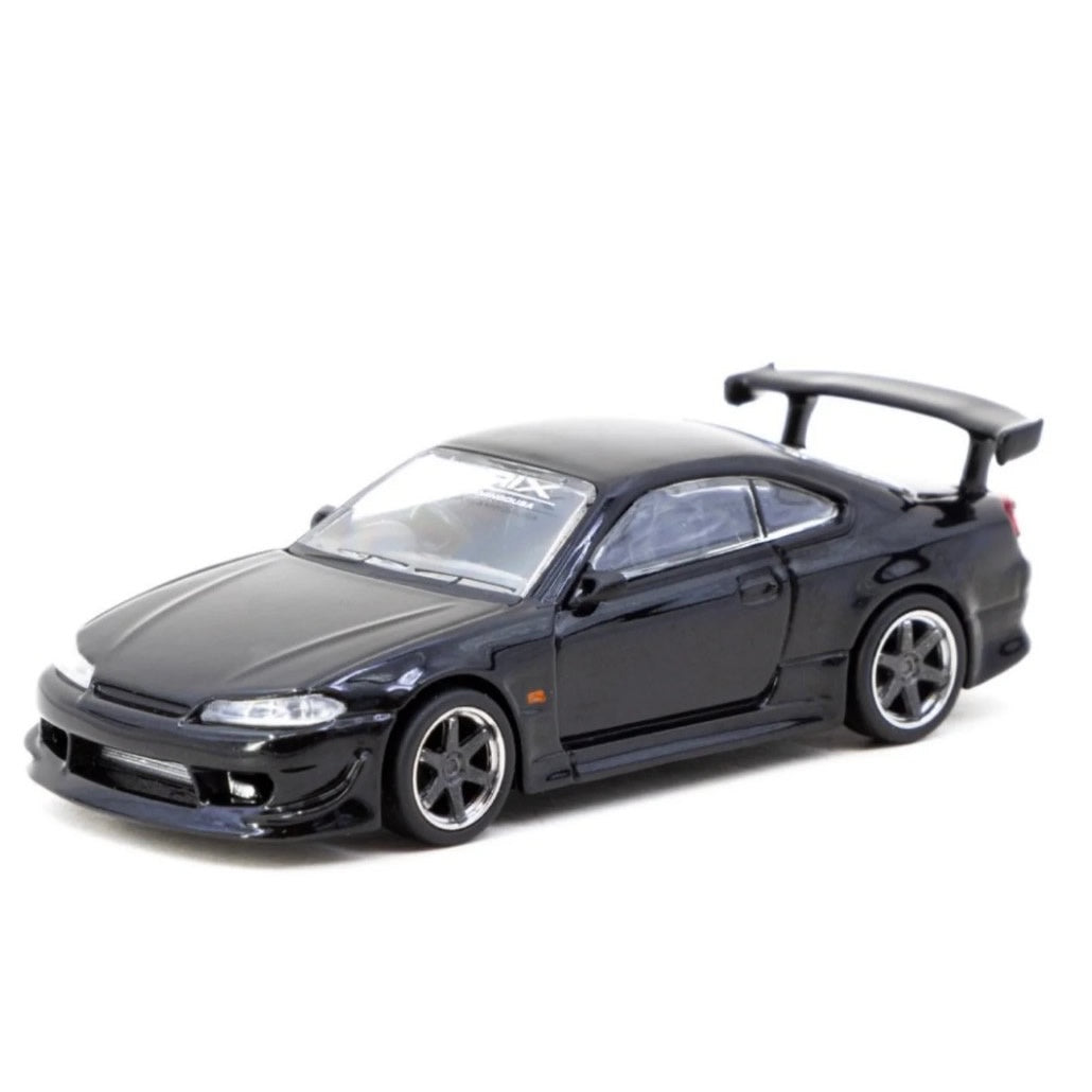 Tarmac Works - Nissan Silvia (S15) Vertex TONNDERU Black - 1:64 Scale