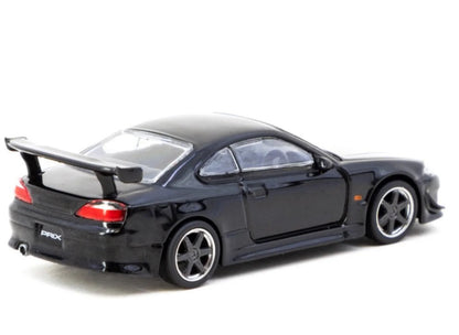 Tarmac Works - Nissan Silvia (S15) Vertex TONNDERU Black - 1:64 Scale