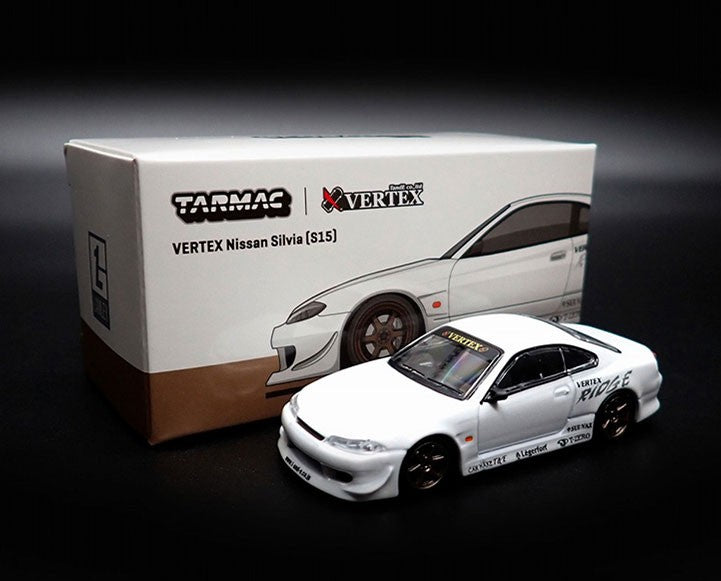 Tarmac Works - Vertex Nissan Silvia (S15) 'Lamley White Metallic'
