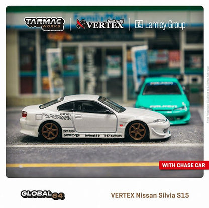 Tarmac Works - Vertex Nissan Silvia (S15) 'Lamley White Metallic'
