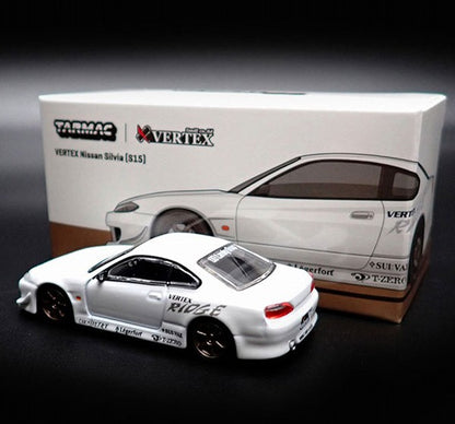 Tarmac Works - Vertex Nissan Silvia (S15) 'Lamley White Metallic'