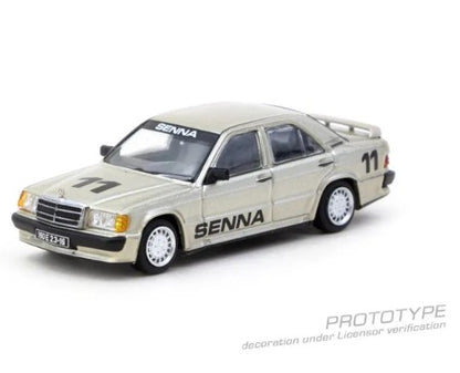 Tarmac Works - Mercedes-Benz 190E 2.3-16 Race of Champion 1984 Ayrton Senna - 1:64 Scale
