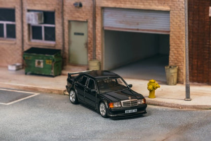 Tarmac Works - Mercedes-Benz 190 E 2.6-16 EVO 1 (Black Blue Metallic)