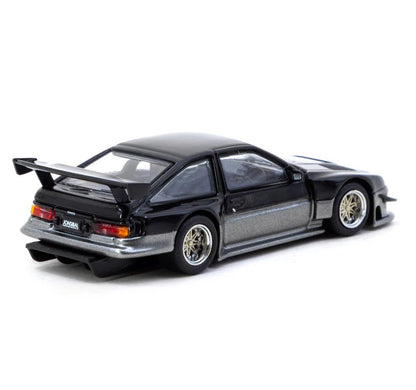 Tarmac Works - Toyota Sprinter Trueno AE86 Widebody (Black/Grey) - 1:64 Scale