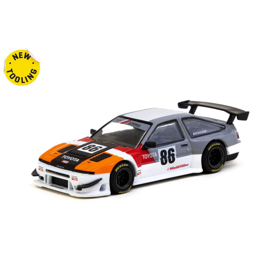 Tarmac Works - Toyota Sprinter Trueno AE86 Widebody TRD 'JonSibal' - 1:64 Scale