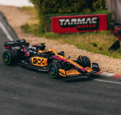 Tarmac Works - 2022 McLaren F1 MCL36 Japanese Grand Prix - #4 Lando Norris - 1:64 Scale